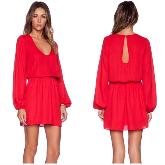Show Me Your MuMu Dresses & Skirts - SHOW ME YOUR MUMU - Rainey dress, Hollywood Red